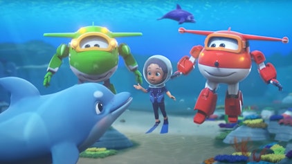Super Wings Das Delfin-Dilemma