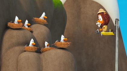 Zacki und die Zoobande Die Blaufuß-Blinzel-Möwe