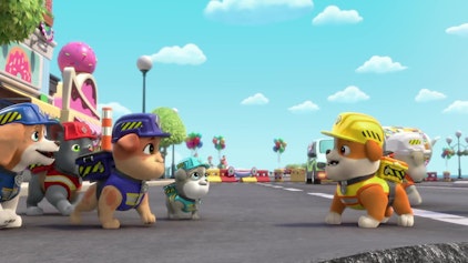 Rubble & Crew - Kurze Clips Ein Loch in der Straße