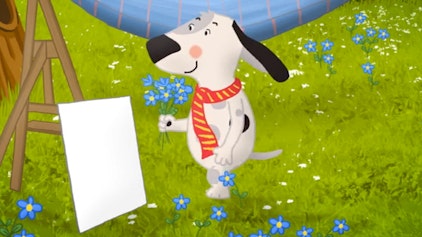 Gustavs Welt Womit man malen kann