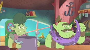 Lana Longbeard Kommt ein Würfel geflogen