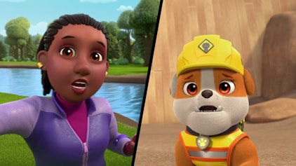 Rubble & Crew Die Crew baut einen Staudamm