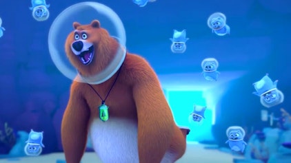 Grizzy & die Lemminge - Kurze Clips Hütte unter Wasser