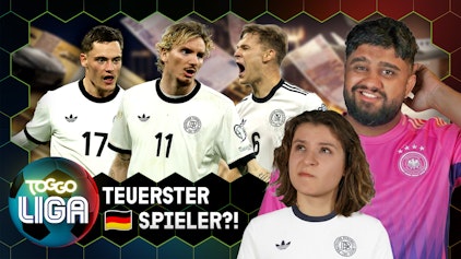 TOGGO Liga Wir RANKEN die teuersten Deutschland Spieler!