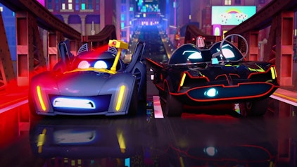 Batwheels Auf zum Batmobil