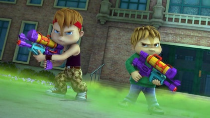 ALVINNN!!! und die Chipmunks Überall Zombies