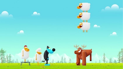 Karate Schaf Der Trampolinwettkampf