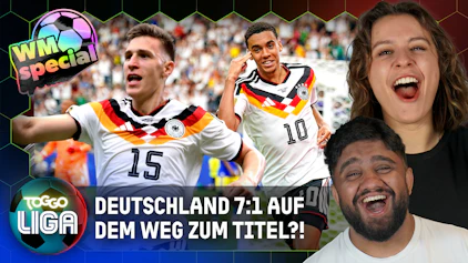 TOGGO Liga TRAUMSTART für DEUTSCHLAND mit 7:1 gegen Curacao