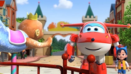 Super Wings Rauf und runter