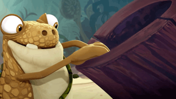 Gigantosaurus Mazu, die Erfinderin