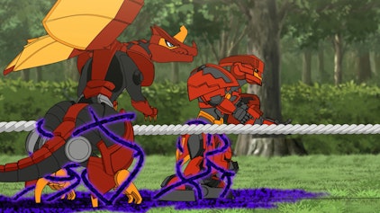 Bakugan: Battle Planet - Kurze Clips Die Bakugan-Hinterhofspiele: Seilziehen, Teil 2
