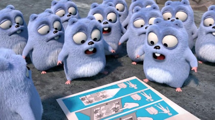 Grizzy & die Lemminge Künstler-Lemminge