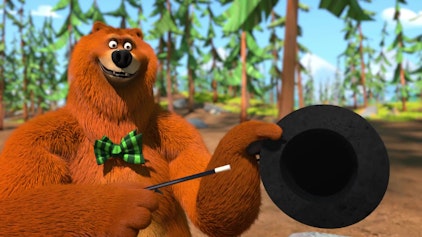 Grizzy & die Lemminge Aus dem Hut gezaubert