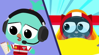 Milo Milo, der Rennfahrer