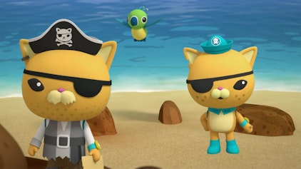 Die Oktonauten auf dem Festland Die Sandkatze