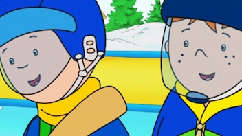 Caillou Was ist Ringette? / Ein Regentag am Strand / Caillou klettert