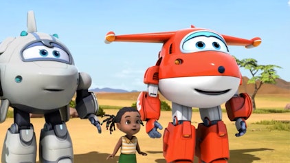 Super Wings Schnee in der Wüste