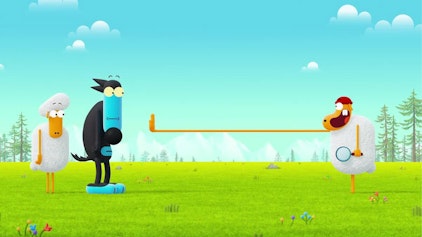 Karate Schaf Rasen betreten verboten!