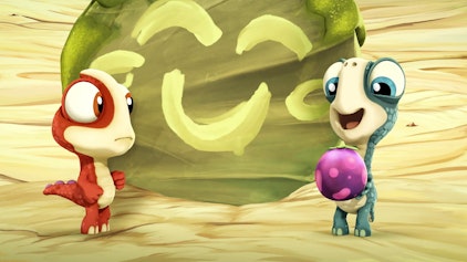 Gigantosaurus Marshis Stein-Geschwister