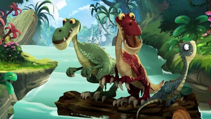 Gigantosaurus Die Jonglier-Kumpel