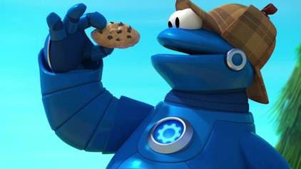 Sesame Street's Mecha Builders Ein Fall für Detektive
