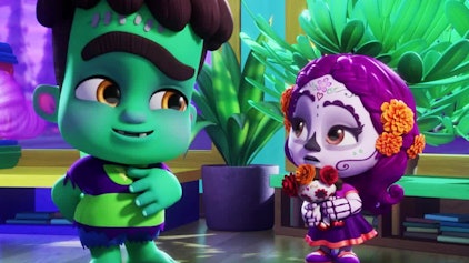 Die Supermonster: Vidas erster Kindergartentag