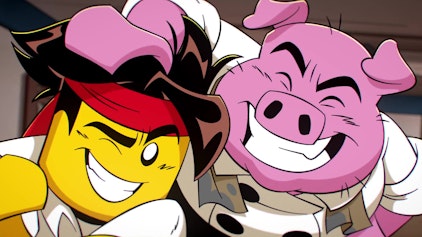 Monkie Kid Pig Pong Panik