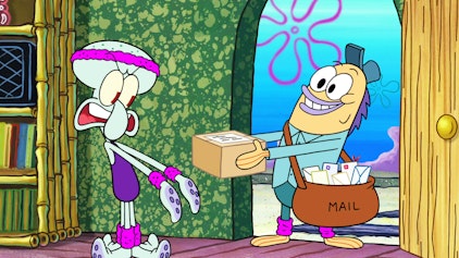 SpongeBob Schwammkopf Unter dem Zelt