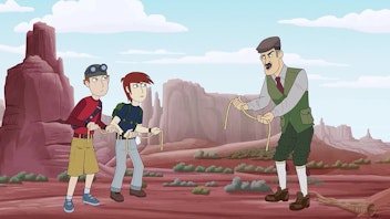 Familie Fox - Die Geheimnishüter Der Kompass der Klapperschlangen-Schlucht