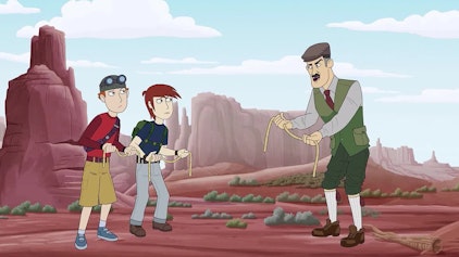 Familie Fox - Die Geheimnishüter Der Kompass der Klapperschlangen-Schlucht