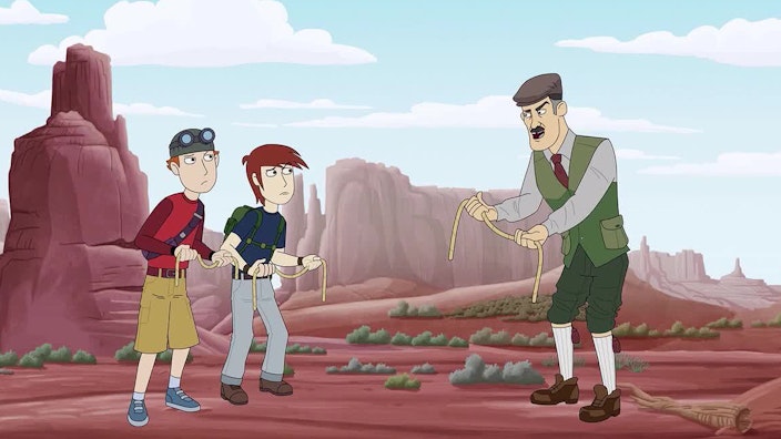 Familie Fox - Die Geheimnishüter Der Kompass der Klapperschlangen-Schlucht