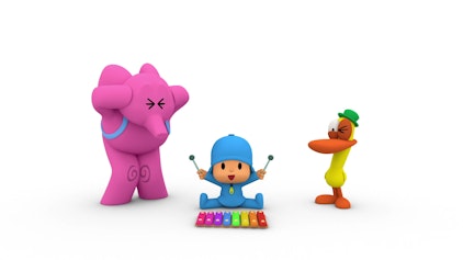 Pocoyo Reden ist Silber, Schweigen ist Pokal