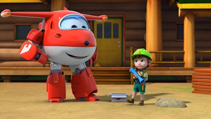 Super Wings Baumhaus in Gefahr