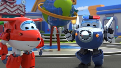 Super Wings Welpen im Ballsaal