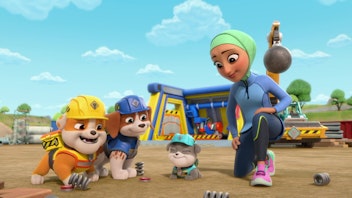 Rubble & Crew Die Crew baut für Motor Spielzeug