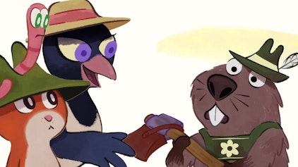 Billy - Der Cowboy Hamster Der Holzfäller