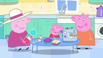 Peppa Pig Patchworkdecke