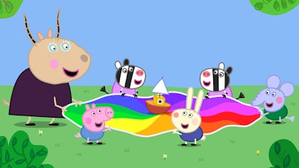 Peppa Pig Das Schwungtuch