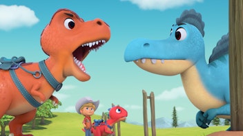 Dino Ranch Blitz hat Zahnweh
