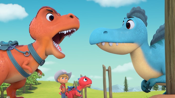 Dino Ranch Blitz hat Zahnweh