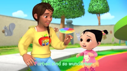 CoComelon Farben sind so wunderbar mit Cece