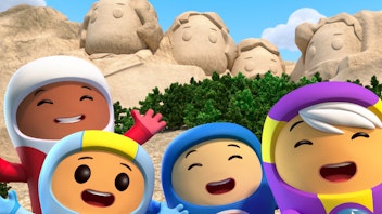 Go Jetters Mount Rushmore