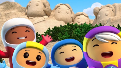 Go Jetters Mount Rushmore
