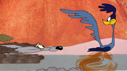 Bugs Bunny & Looney Tunes Heiße Sohle auf dem Highway