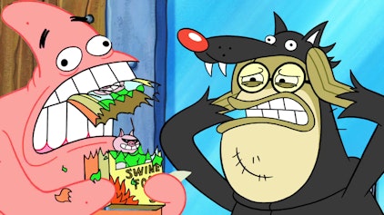 SpongeBob Schwammkopf Böser Bube Blubberbernd