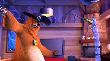 Grizzy & die Lemminge - Kurze Clips Feiliges Fechten