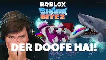 Roblox Hai-Alaaaaarm mit Einhorn-Tretboot! | Shark Bite 2