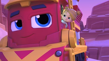 Mighty Express - Superschnelle Zugfreunde Eine mächtige Windmühle