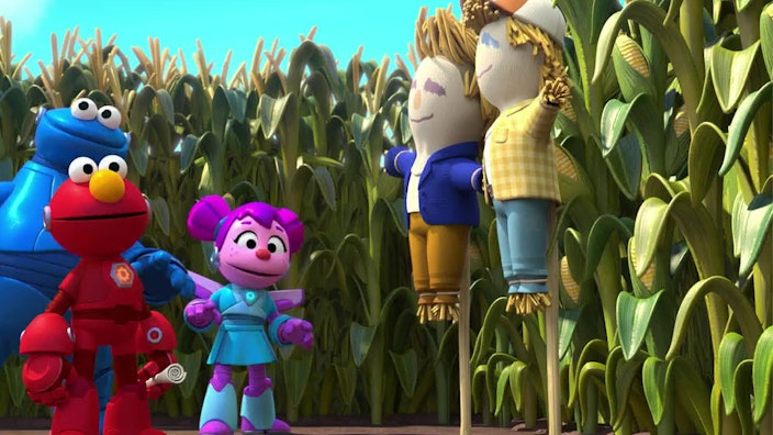 Sesame Street's Mecha Builders Labyrinth-Eröffnung