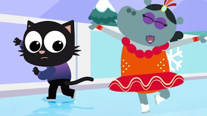 Milo Milo, der Eiskunstläufer